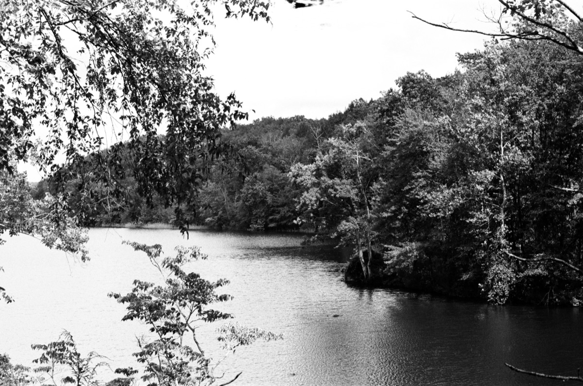 Salmon River, Haddam Neck. Kodak T-MAX 400.